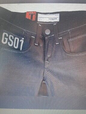 G-Star Women’s Jeans in Dark Blue with GS01 Detail